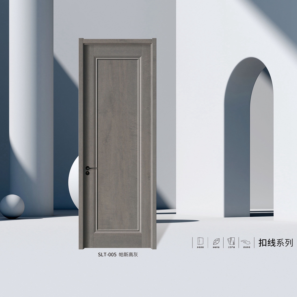 索利特木門SLT-005帕斯高灰